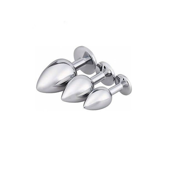 Large Steel Anal Masturbation Plug